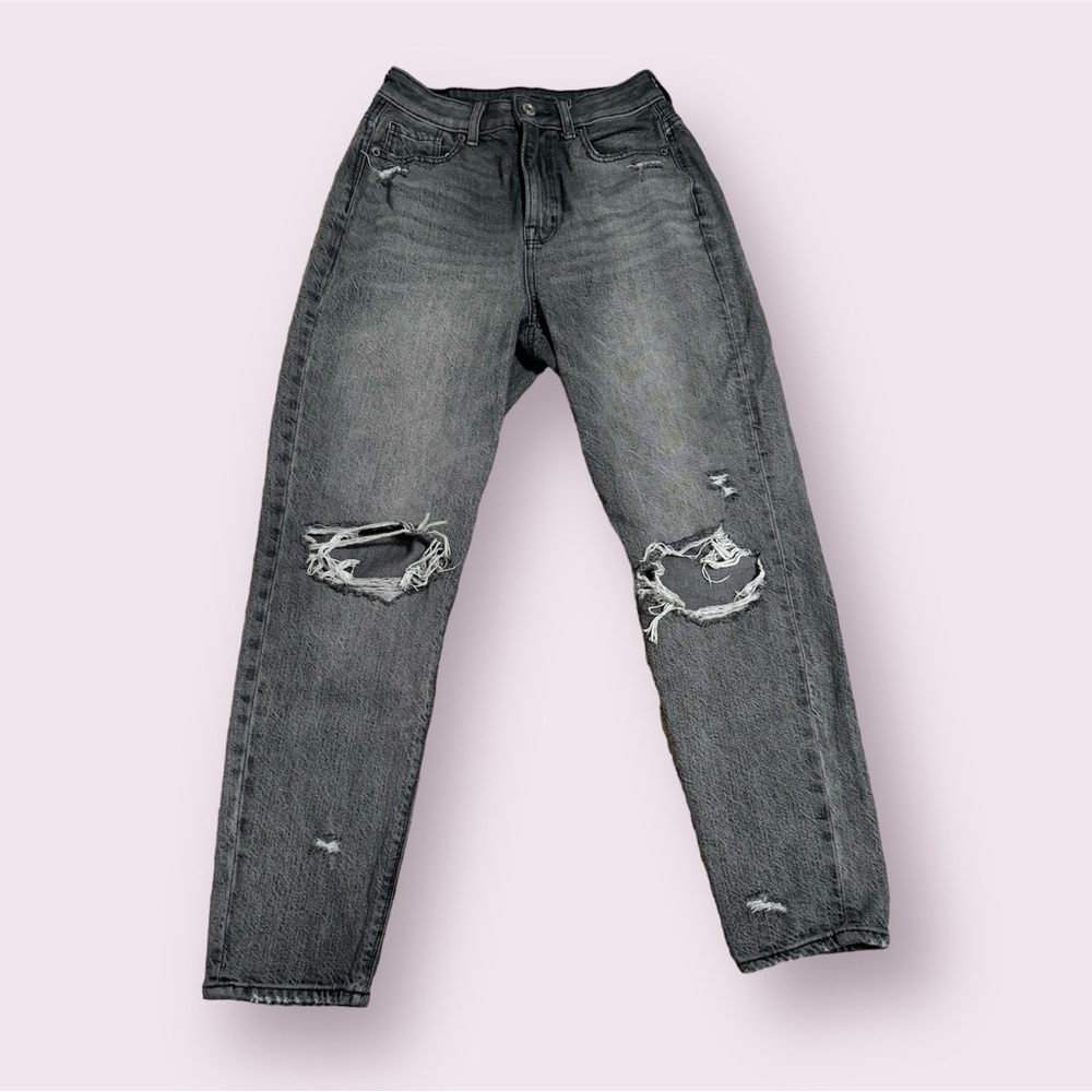 Black American Eagle Ripped Jeans
